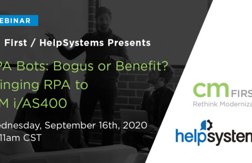 CM First Group HelpSystems Sept 16 Webinar