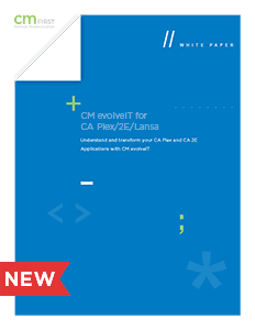 CM evolveIT for CA Plex 2e and LANSA PDF